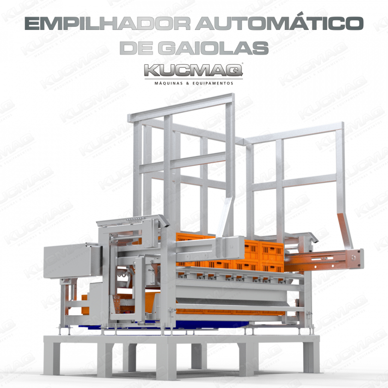 Empilhador Autom&aacute;tico de Gaiolas