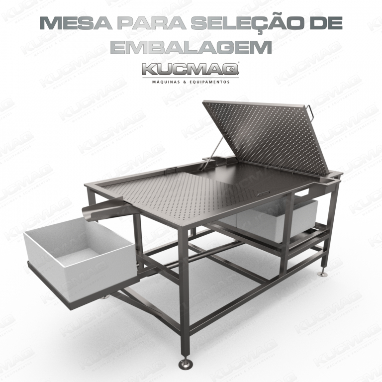 Mesa para Sele&ccedil;&atilde;o e Embalagem